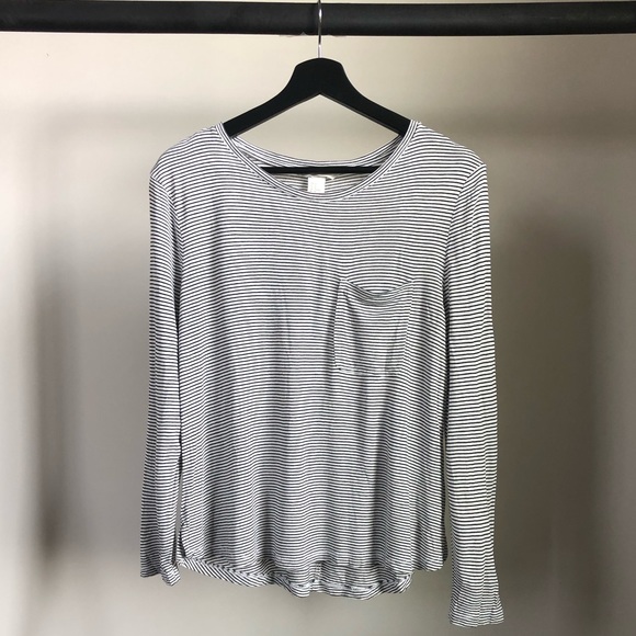 H&M / STRIPED TOP - Picture 1 of 6